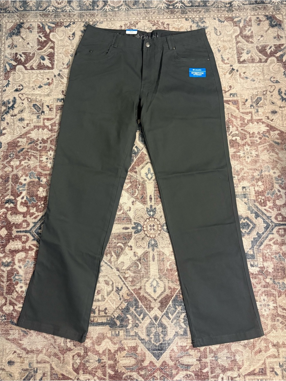 NWT Columbia Gray Pilot Peak Pant-Mens